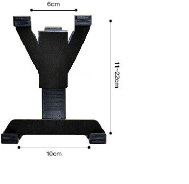 HKM-925907 Universal Lazy Flat Adjustable Phone Holder for iPad and iPad Mini - Multiple Clip Styles Available