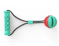 HKM-925971 New pet products pet toy pull rope toy training ball