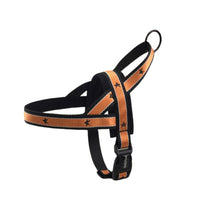 HKM-9262653 Adjustable Chest Band with Traction Rope for Medium and Large Dogs - Nylon in Multiple Colors