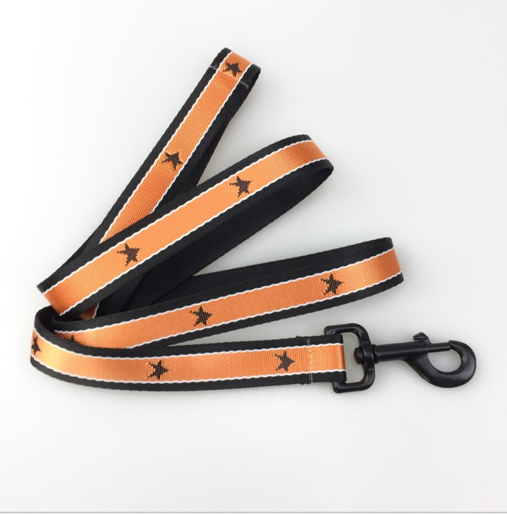 HKM-9262653 Adjustable Chest Band with Traction Rope for Medium and Large Dogs - Nylon in Multiple Colors