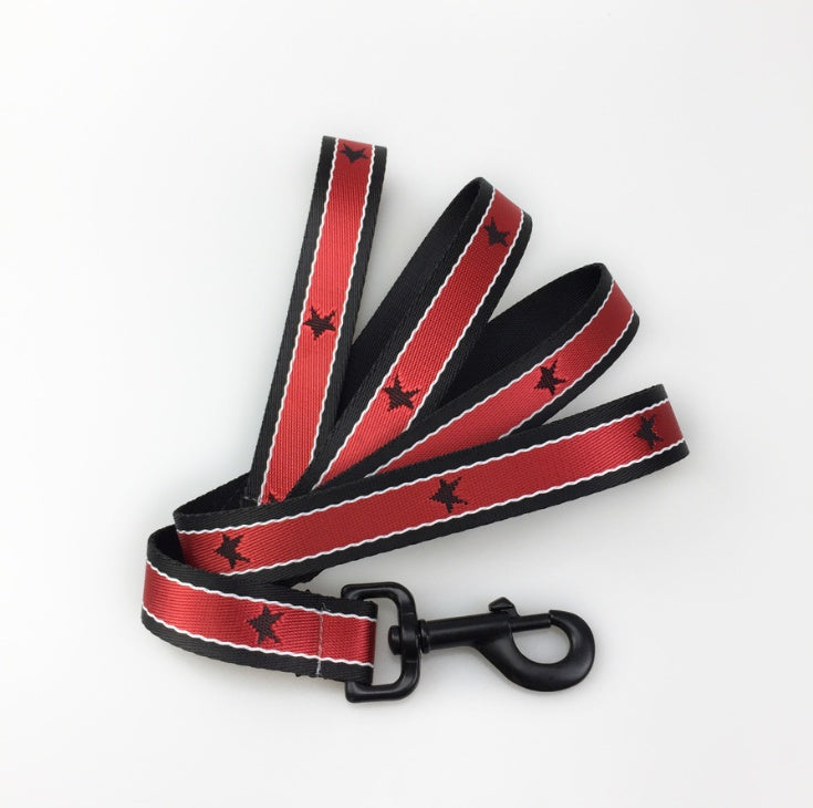 HKM-9262653 Adjustable Chest Band with Traction Rope for Medium and Large Dogs - Nylon in Multiple Colors