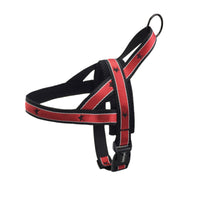 HKM-9262653 Adjustable Chest Band with Traction Rope for Medium and Large Dogs - Nylon in Multiple Colors