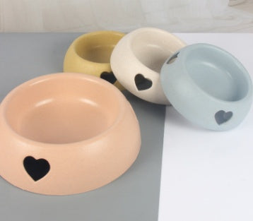 HKM-9263037 Stylish Replacement Dog Bowl in White, Blue, Yellow, and Orange - Small & Large Sizes Available