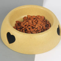 HKM-9263037 Stylish Replacement Dog Bowl in White, Blue, Yellow, and Orange - Small & Large Sizes Available