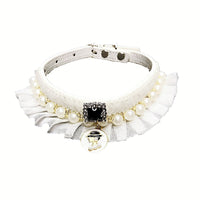 HKM-9264829 Fragrance Pearl Collar for Small Pets - XS to L Sizes Available