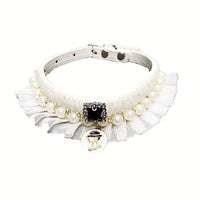 HKM-9264829 Fragrance Pearl Collar for Small Pets - XS to L Sizes Available