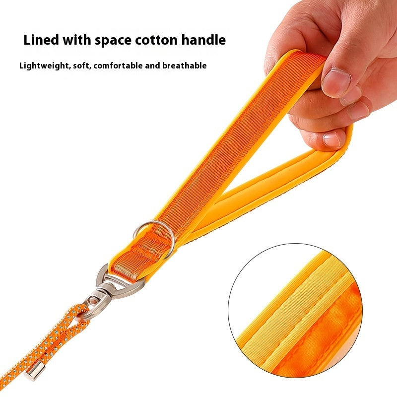 HKM-9265469 Heavy-Duty Explosion-Proof Nylon Dog Leash - Available in Multiple Colors