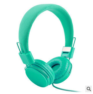 HKM-926547 Wheat Color Folding Headphone with Wire Control for PC