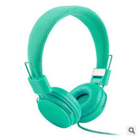 HKM-926547 Wheat Color Folding Headphone with Wire Control for PC