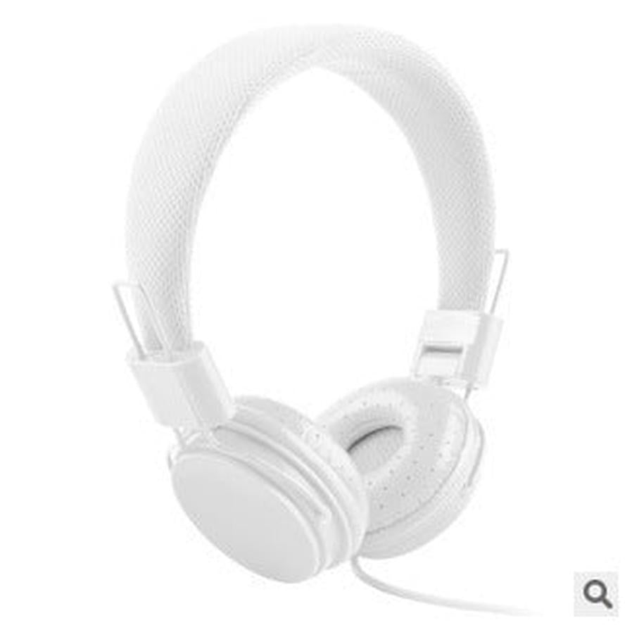 HKM-926547 Wheat Color Folding Headphone with Wire Control for PC