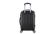 HKM-926739 3-Piece Trolley Suitcase Set - White Travel Luggage with 4 Wheels, ABS+PC Material