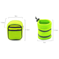 HKM-9268413 Adjustable Hands-Free Dog Leash with Waist Bag and Stretchable Traction Rope - Available in Multiple Colors