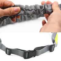 HKM-9268413 Adjustable Hands-Free Dog Leash with Waist Bag and Stretchable Traction Rope - Available in Multiple Colors