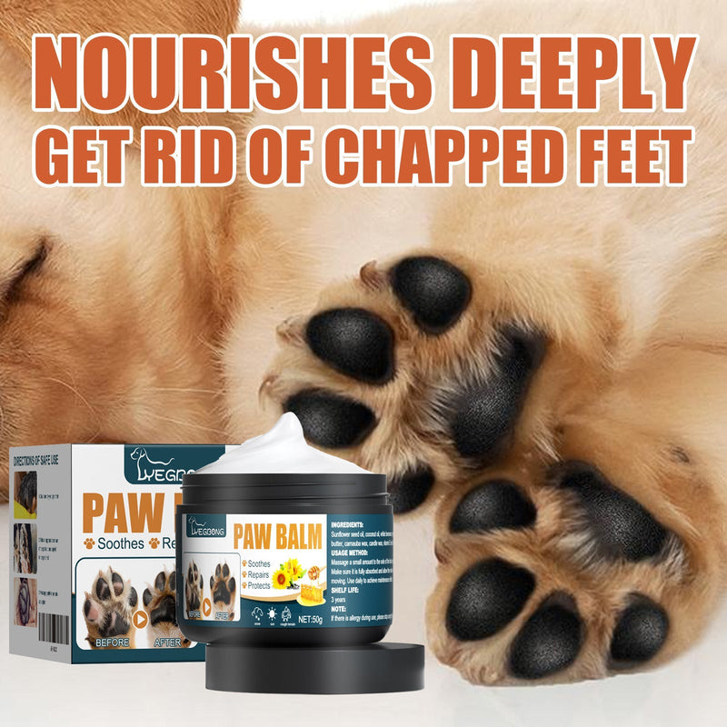HKM-9268669 Nourishing Claw Care Cream for Cats and Dogs - 50ml Protective Foot Pad Treatment