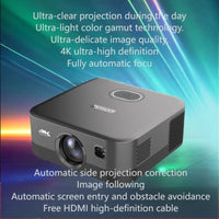 HKM-926867 P60 4K HD Home Projector for Theatre and Office Use