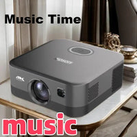 HKM-926867 P60 4K HD Home Projector for Theatre and Office Use