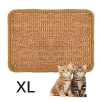 HKM-9268797 Natural Sisal Anti-Scratch Cat Scratching Mat with Skid-Proof Design - Multiple Sizes Available