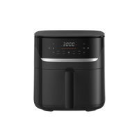 HKM-926931 Multi-function 5L Digital Touch Screen Smart Air Fryer for Healthy Cooking