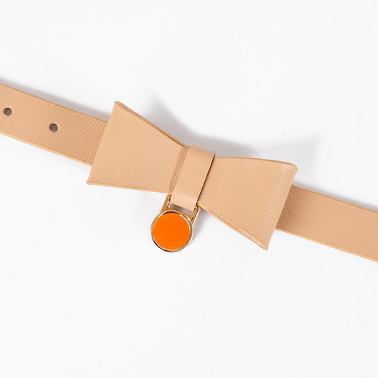 HKM-9270589 Stylish Leather Cat Collar in Various Colors - Adjustable and Comfortable Fit