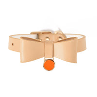 HKM-9270589 Stylish Leather Cat Collar in Various Colors - Adjustable and Comfortable Fit