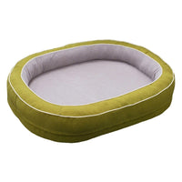 HKM-9272637 Large Removable Oval Pet Bed for Dogs - Four Seasons Universal, Multiple Colors Available
