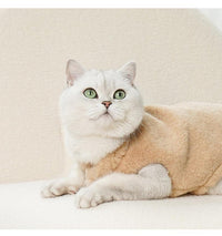 HKM-9274173 Thickened Fleece-Lined Plush Pet Vest for Dogs and Cats - Cold-Proof and Lint-Proof Clothing