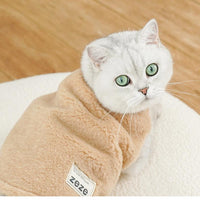 HKM-9274173 Thickened Fleece-Lined Plush Pet Vest for Dogs and Cats - Cold-Proof and Lint-Proof Clothing