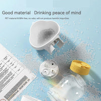 HKM-9274429 Portable Dog Water Bottle with Food Container for Outdoor Walks and Feeding