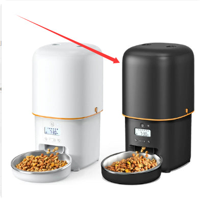 HKM-9274557 Intelligent Automatic Pet Feeder with Remote Video Control, 2L & 4L Options for Dogs and Cats