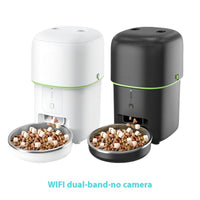 HKM-9274557 Intelligent Automatic Pet Feeder with Remote Video Control, 2L & 4L Options for Dogs and Cats