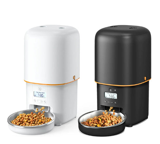 HKM-9274557 Intelligent Automatic Pet Feeder with Remote Video Control, 2L & 4L Options for Dogs and Cats
