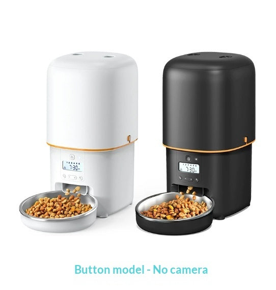 HKM-9274557 Intelligent Automatic Pet Feeder with Remote Video Control, 2L & 4L Options for Dogs and Cats