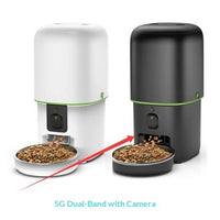 HKM-9274557 Intelligent Automatic Pet Feeder with Remote Video Control, 2L & 4L Options for Dogs and Cats