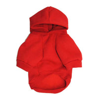 HKM-9274941 Scary Skull Fleece Hooded T-Shirt for Pets in Black, Red, Green - Cozy Polyester Sweater