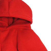 HKM-9274941 Scary Skull Fleece Hooded T-Shirt for Pets in Black, Red, Green - Cozy Polyester Sweater