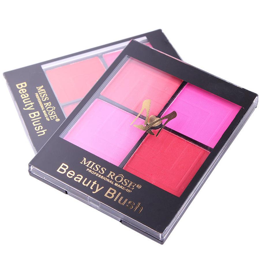 HKM-927571 Four-Color Contouring Blush for Makeup Retouching and Enhancement