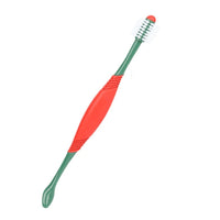 HKM-9275837 360-Degree Dual-Head Dog and Cat Toothbrush with Non-Slip Handle for Effective Dental Care