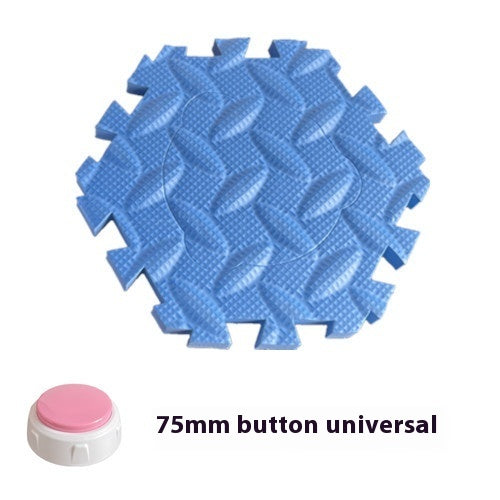 HKM-9275965 Non-Slip Pet Play Mat - Durable EVA Square Chew Toy in Multiple Colors