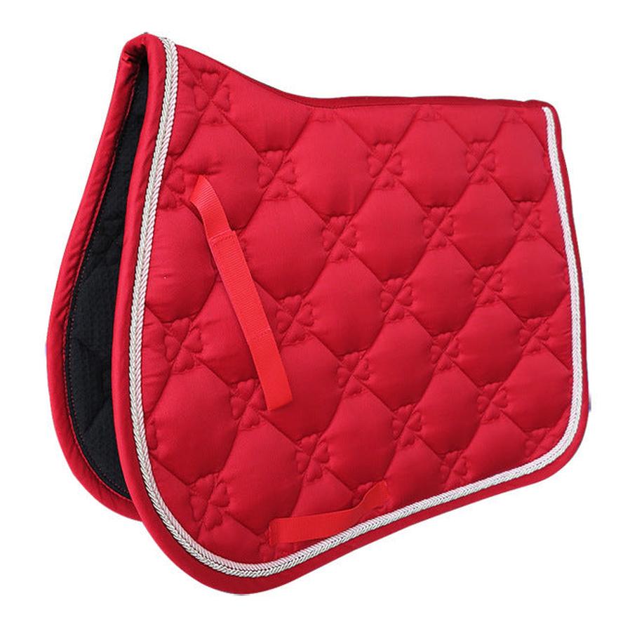 HKM-927699 Honeycomb Check Cotton Saddle Pad for Optimal Comfort and Support