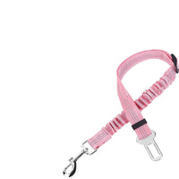 HKM-9278141 Adjustable Dog Car Seat Belt Towing Rope - Nylon Safety Harness for Pets, 50CM-84CM, Multiple Colors Available