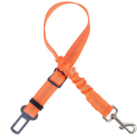 HKM-9278141 Adjustable Dog Car Seat Belt Towing Rope - Nylon Safety Harness for Pets, 50CM-84CM, Multiple Colors Available