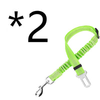 HKM-9278141 Adjustable Dog Car Seat Belt Towing Rope - Nylon Safety Harness for Pets, 50CM-84CM, Multiple Colors Available