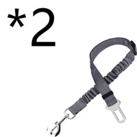 HKM-9278141 Adjustable Dog Car Seat Belt Towing Rope - Nylon Safety Harness for Pets, 50CM-84CM, Multiple Colors Available