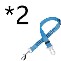 HKM-9278141 Adjustable Dog Car Seat Belt Towing Rope - Nylon Safety Harness for Pets, 50CM-84CM, Multiple Colors Available