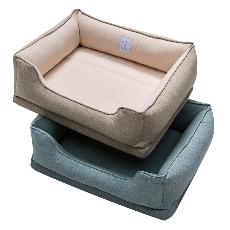 HKM-9278397 Removable and Washable Waterproof Pet Nest Pad in Khaki - Available in M, L, XL Sizes