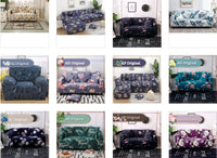 HKM-927891 Elastic All-Inclusive Sofa Cover for Various Sizes with Pillowcases