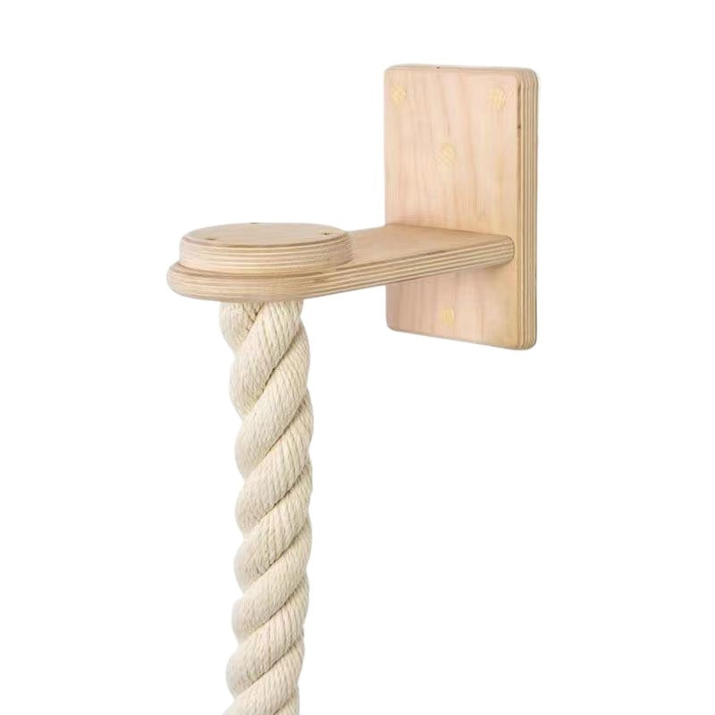 HKM-9279165 Wall-Mounted Cat Climbing Toy with Jute Rope Jumping Platforms