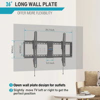 HKM-928019 Tilting TV Wall Mount Bracket for VESA 600x400 with UL Safety Certification