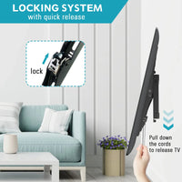 HKM-928019 Tilting TV Wall Mount Bracket for VESA 600x400 with UL Safety Certification