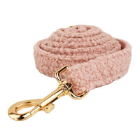 HKM-9283901 Three-Piece Dog Collar and Leash Set with Bow ¨C Durable Cloth Design